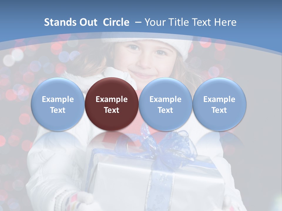 Smiling Night Decoration PowerPoint Template