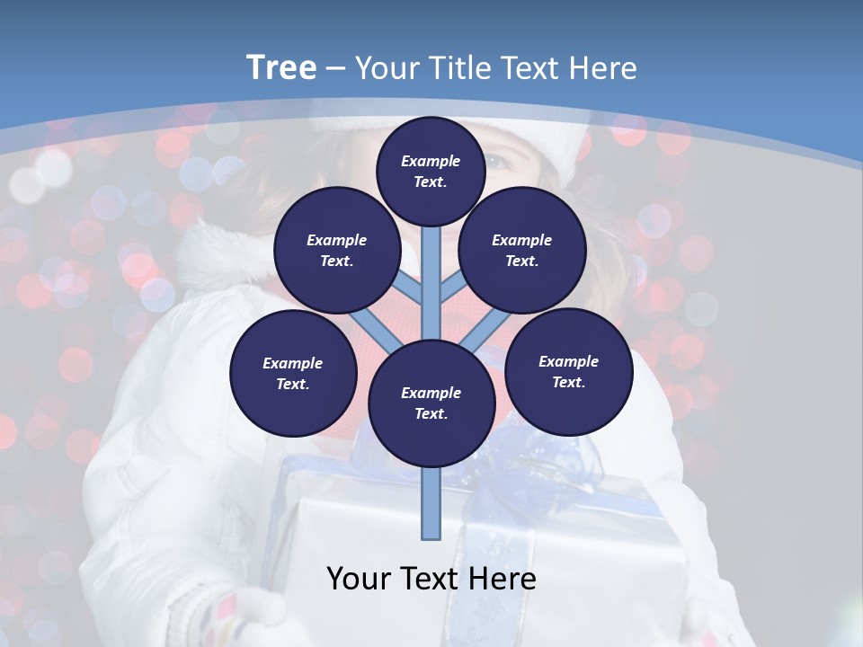 Smiling Night Decoration PowerPoint Template
