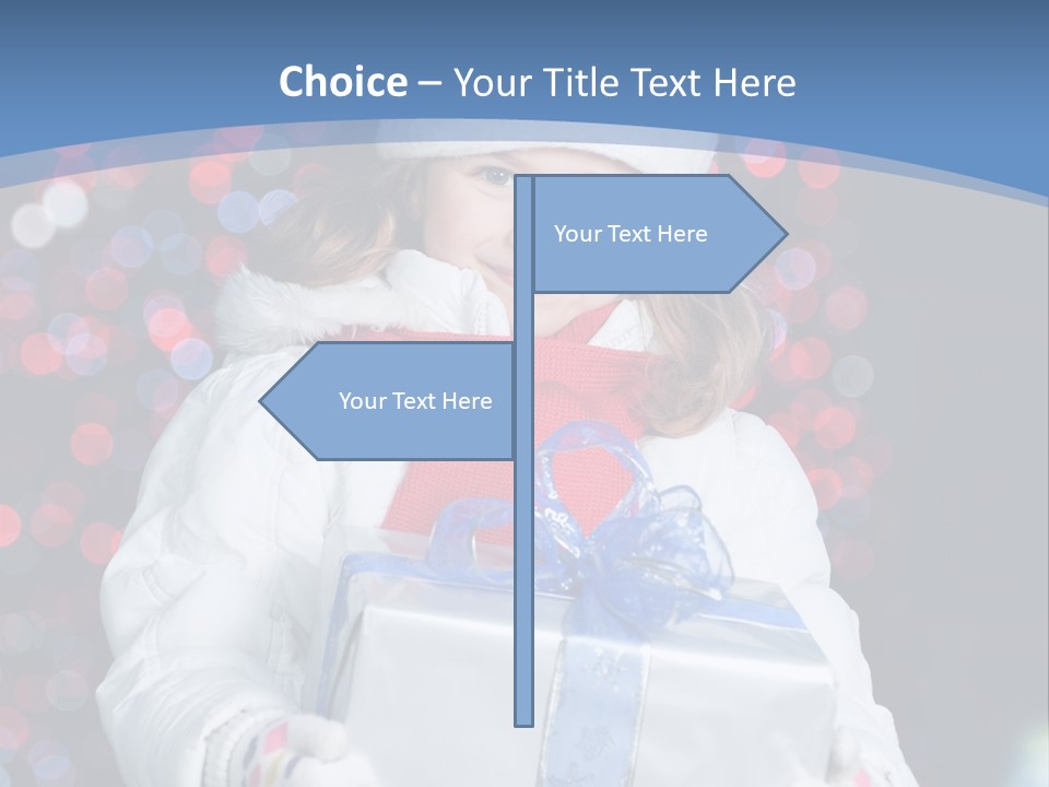 Smiling Night Decoration PowerPoint Template