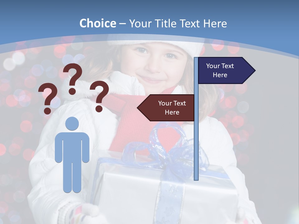 Smiling Night Decoration PowerPoint Template