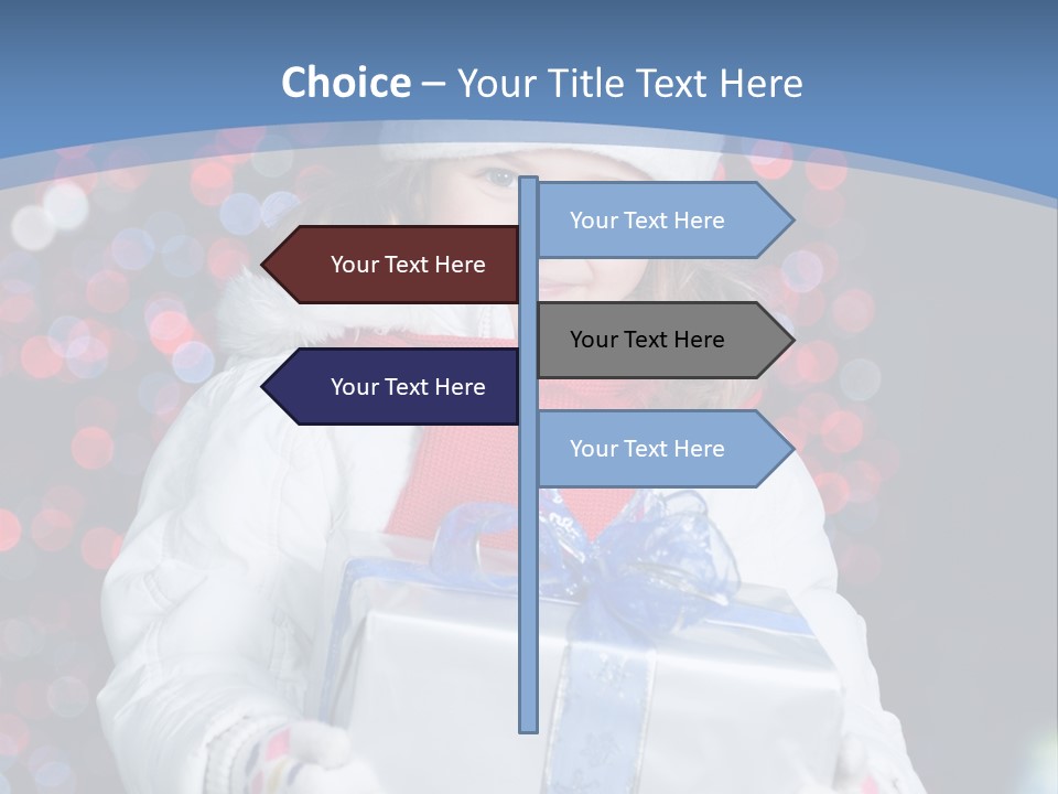 Smiling Night Decoration PowerPoint Template