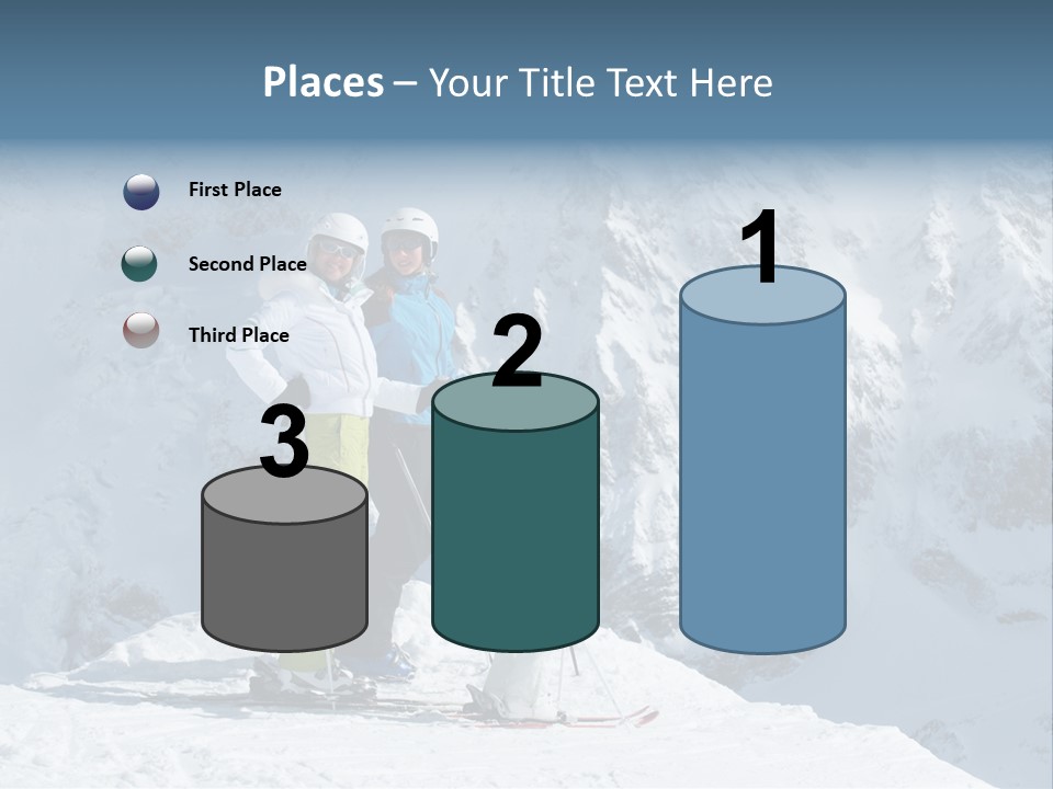 Summit Outdoor White PowerPoint Template