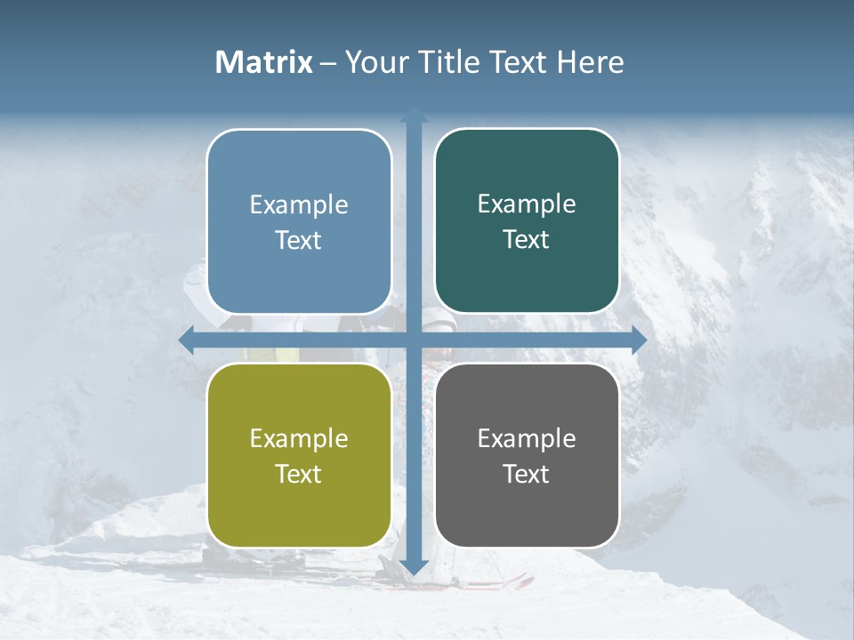 Summit Outdoor White PowerPoint Template