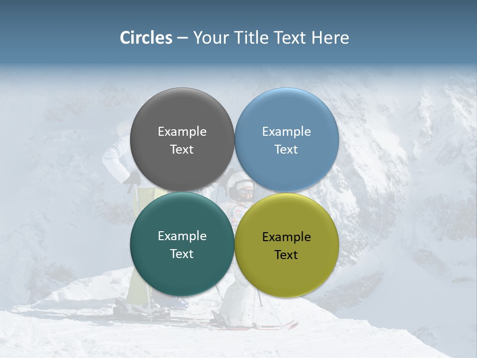 Summit Outdoor White PowerPoint Template