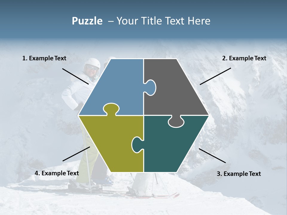 Summit Outdoor White PowerPoint Template