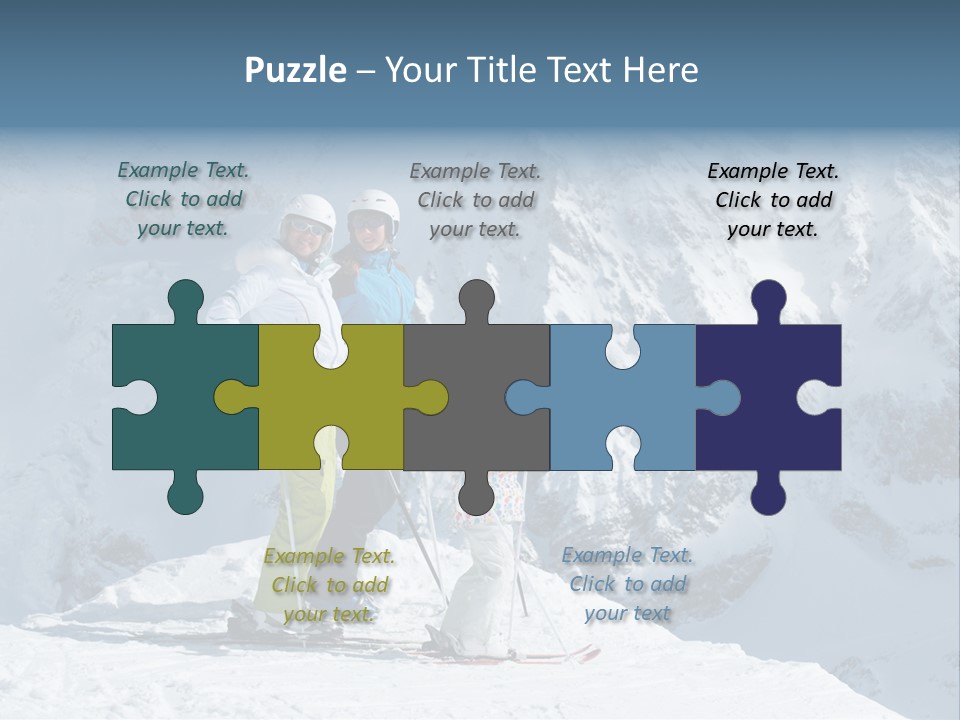 Summit Outdoor White PowerPoint Template