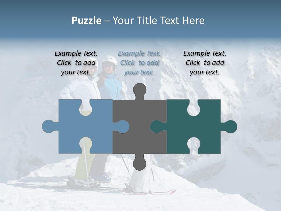 Summit Outdoor White PowerPoint Template