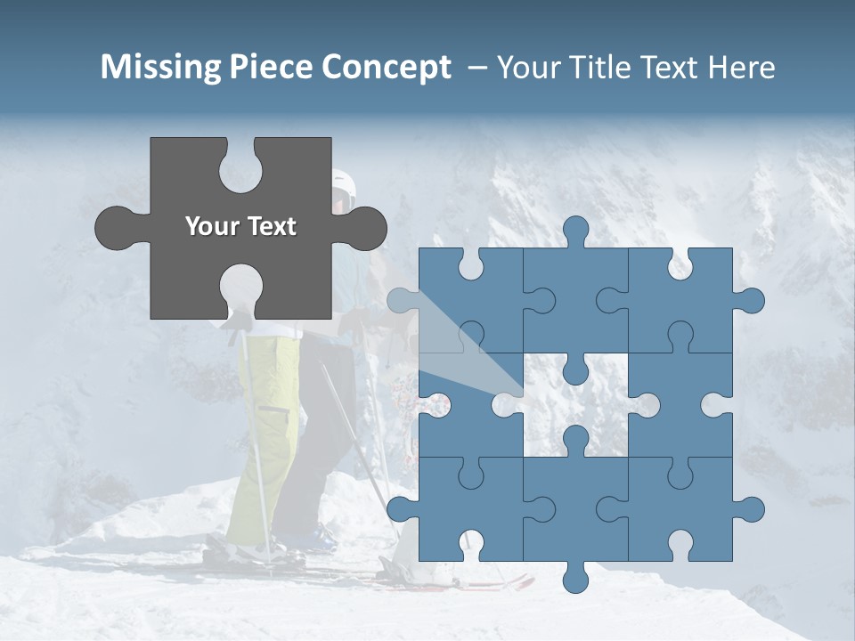 Summit Outdoor White PowerPoint Template