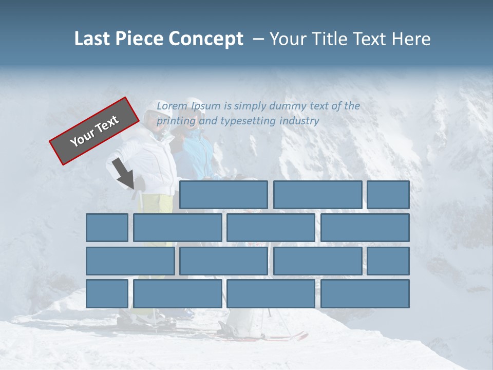 Summit Outdoor White PowerPoint Template