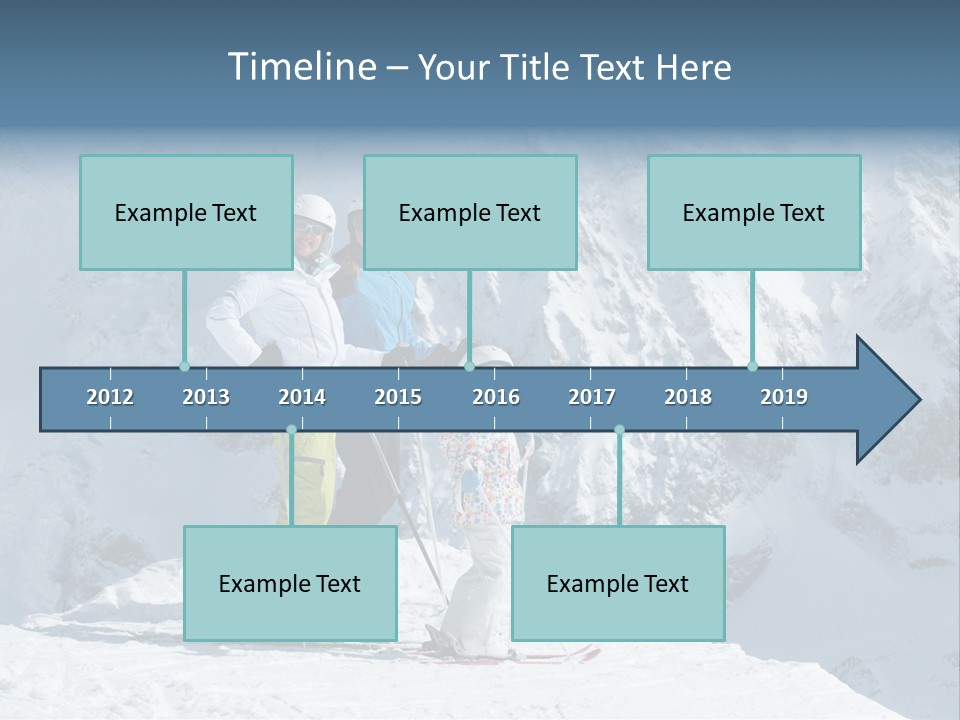 Summit Outdoor White PowerPoint Template