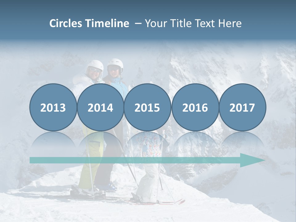 Summit Outdoor White PowerPoint Template