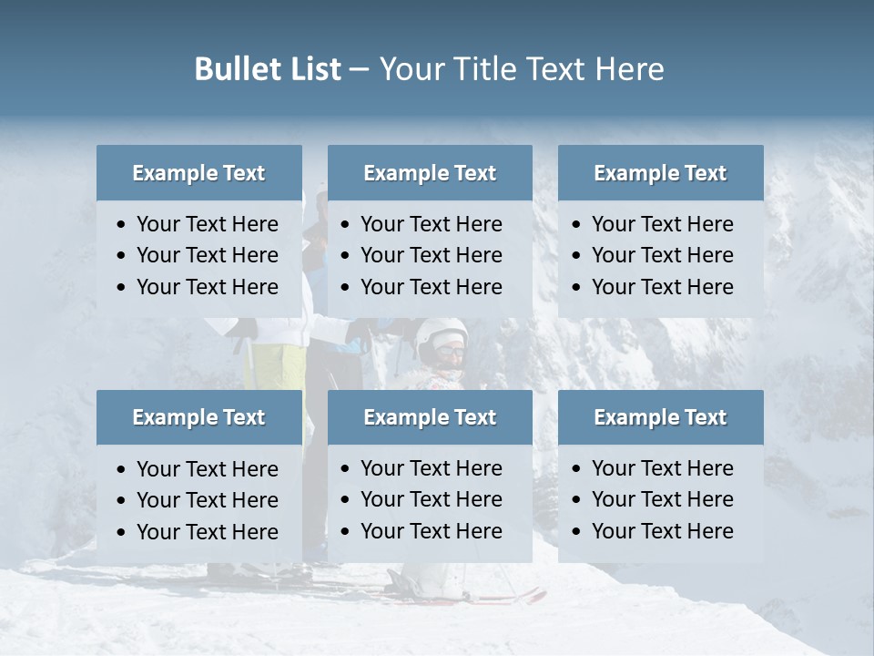 Summit Outdoor White PowerPoint Template