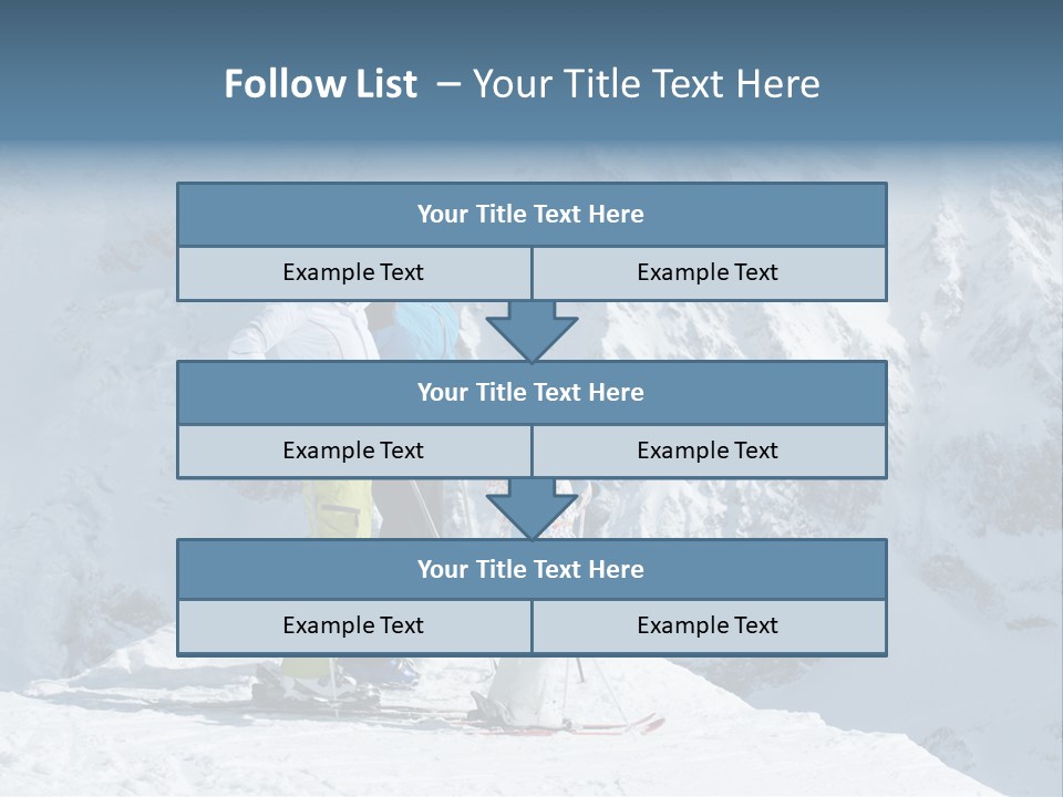 Summit Outdoor White PowerPoint Template