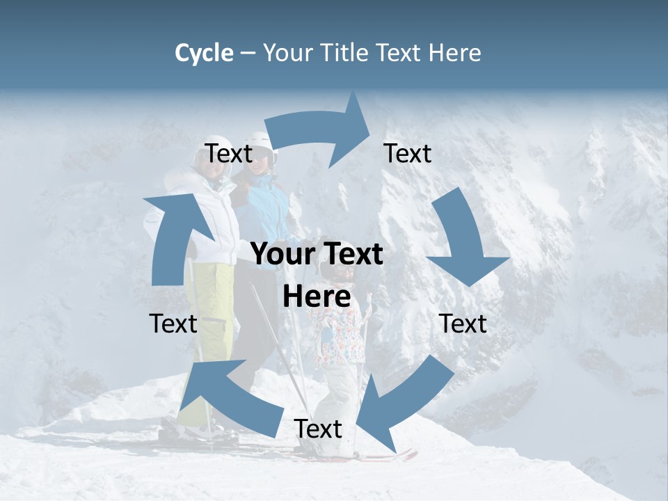 Summit Outdoor White PowerPoint Template