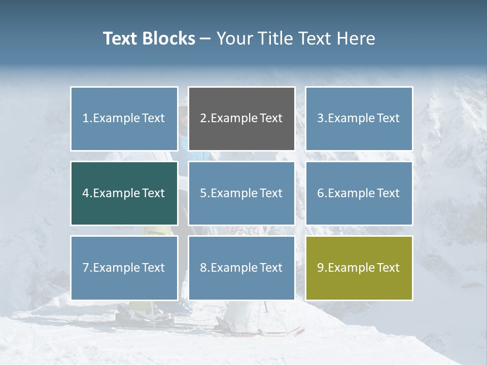 Summit Outdoor White PowerPoint Template