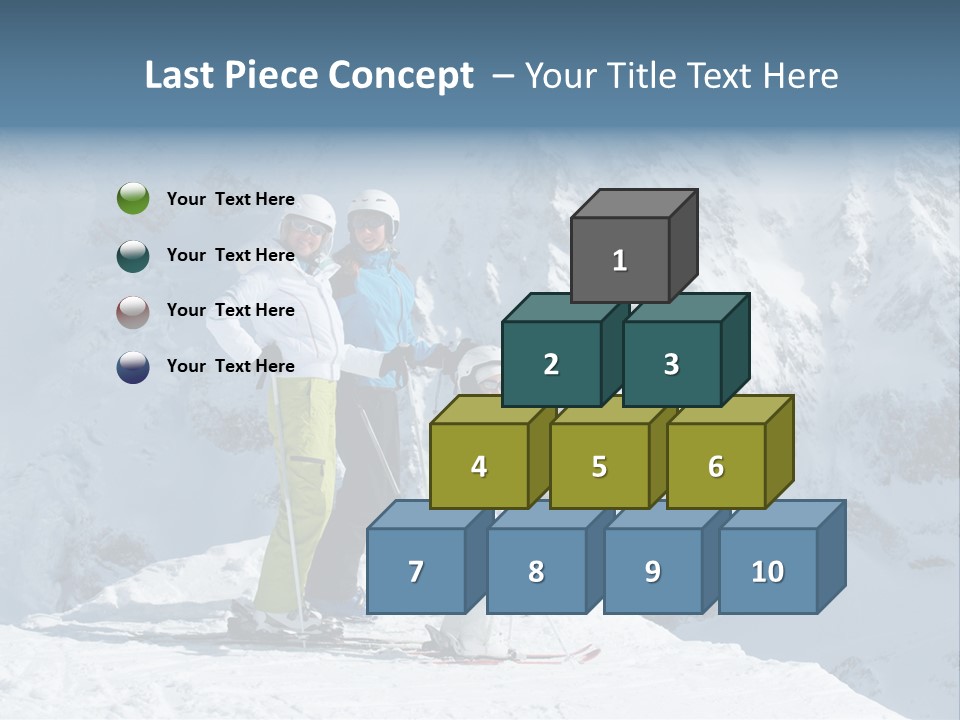 Summit Outdoor White PowerPoint Template