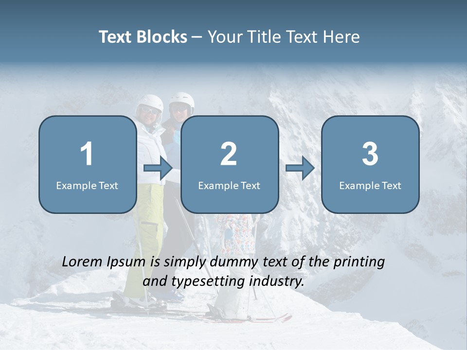 Summit Outdoor White PowerPoint Template