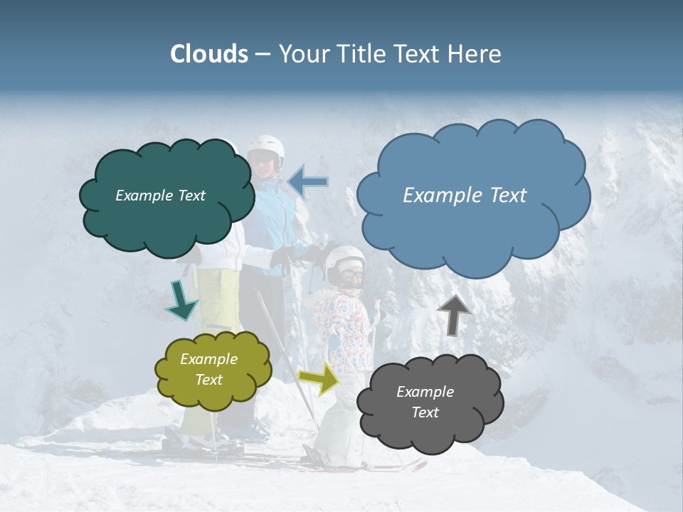Summit Outdoor White PowerPoint Template