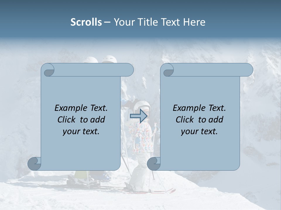 Summit Outdoor White PowerPoint Template
