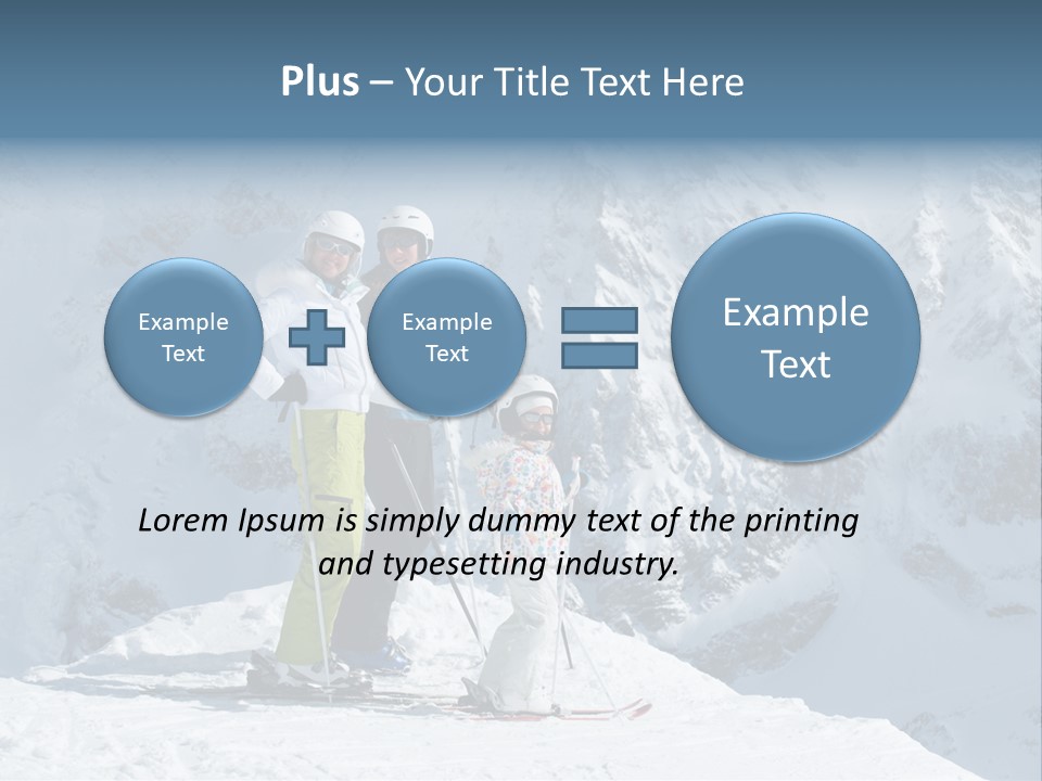 Summit Outdoor White PowerPoint Template