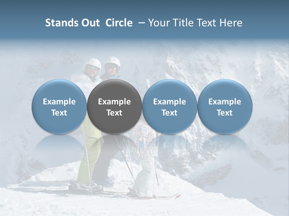 Summit Outdoor White PowerPoint Template