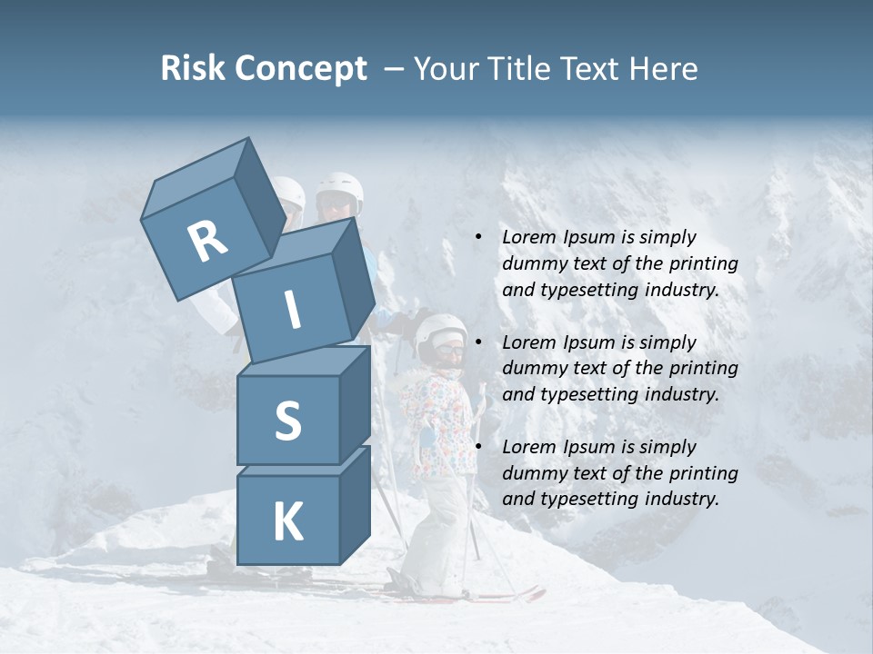 Summit Outdoor White PowerPoint Template