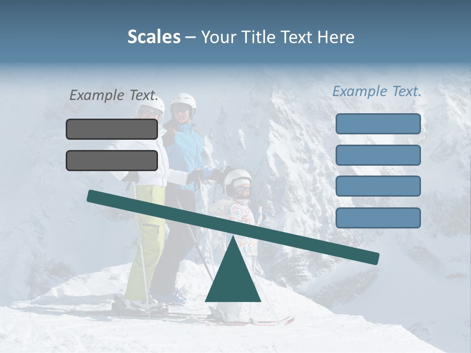 Summit Outdoor White PowerPoint Template