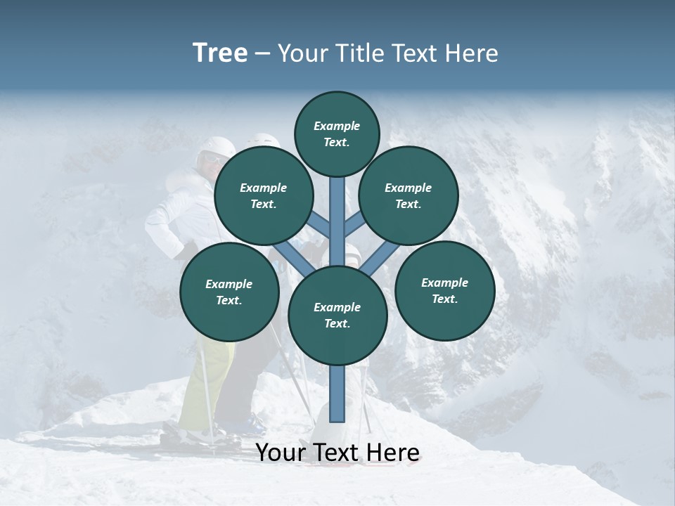 Summit Outdoor White PowerPoint Template