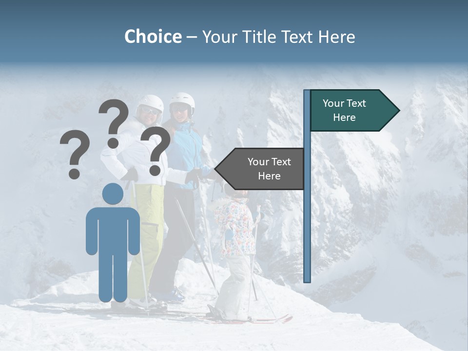 Summit Outdoor White PowerPoint Template