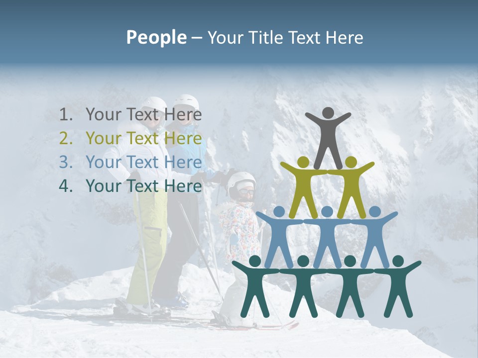 Summit Outdoor White PowerPoint Template