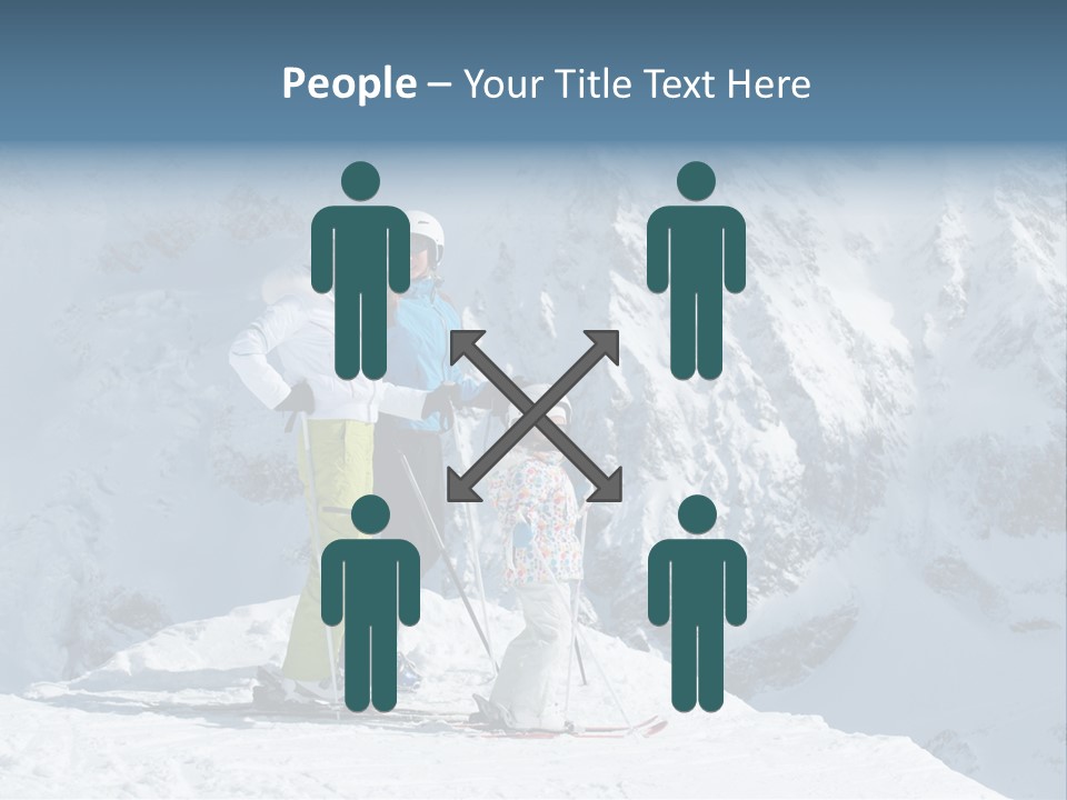 Summit Outdoor White PowerPoint Template