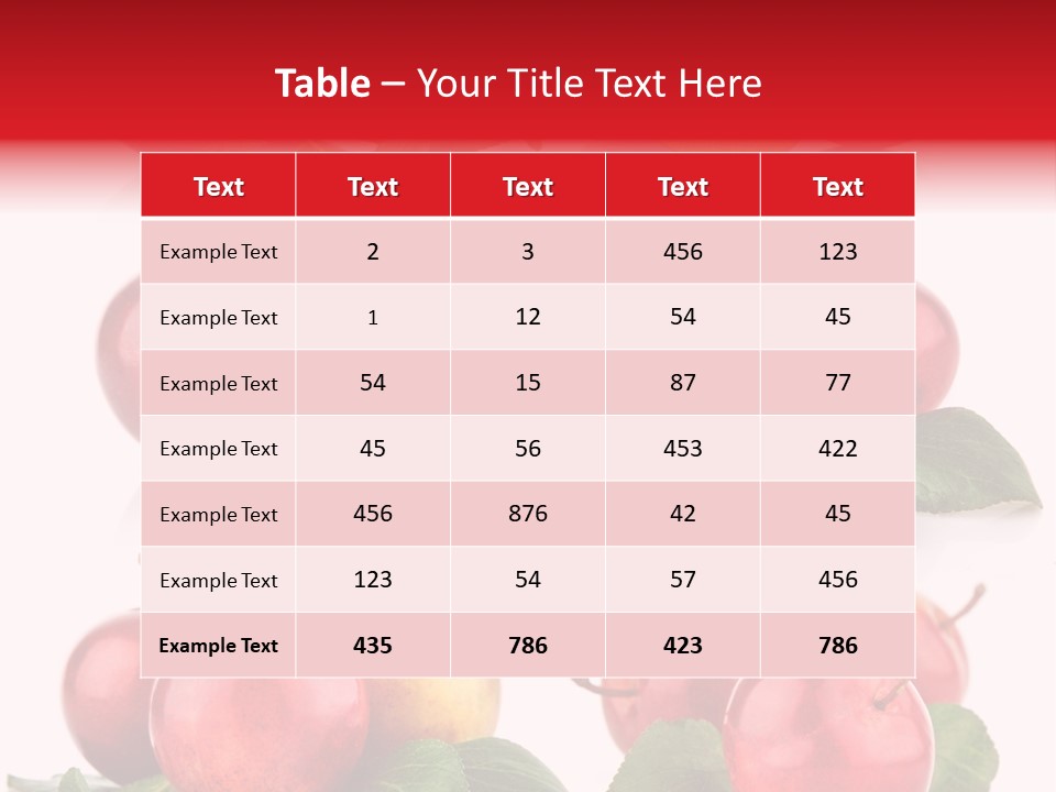 Healthy Wet Moist PowerPoint Template