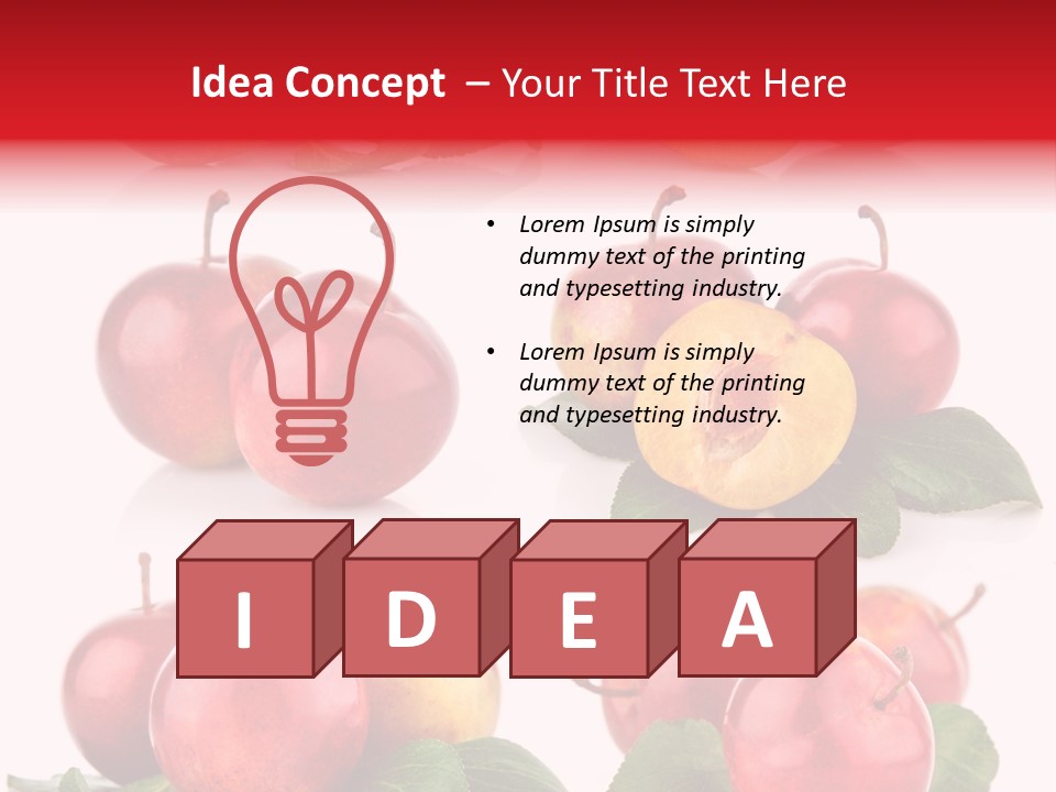 Healthy Wet Moist PowerPoint Template