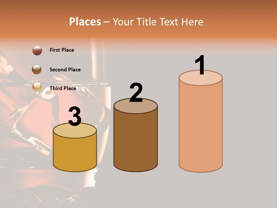 Horizontal Cool On The Rocks PowerPoint Template