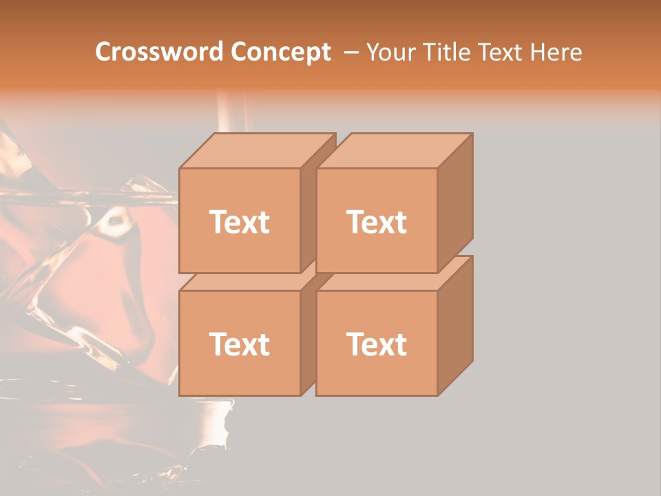 Horizontal Cool On The Rocks PowerPoint Template
