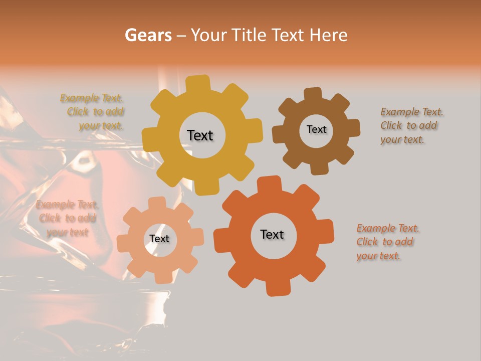 Horizontal Cool On The Rocks PowerPoint Template