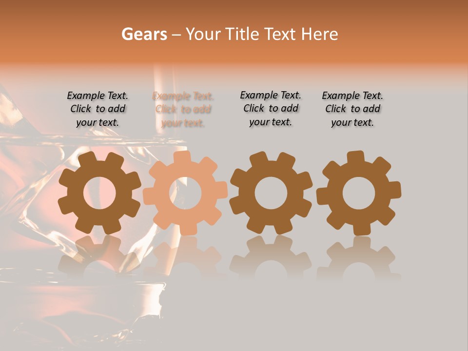 Horizontal Cool On The Rocks PowerPoint Template