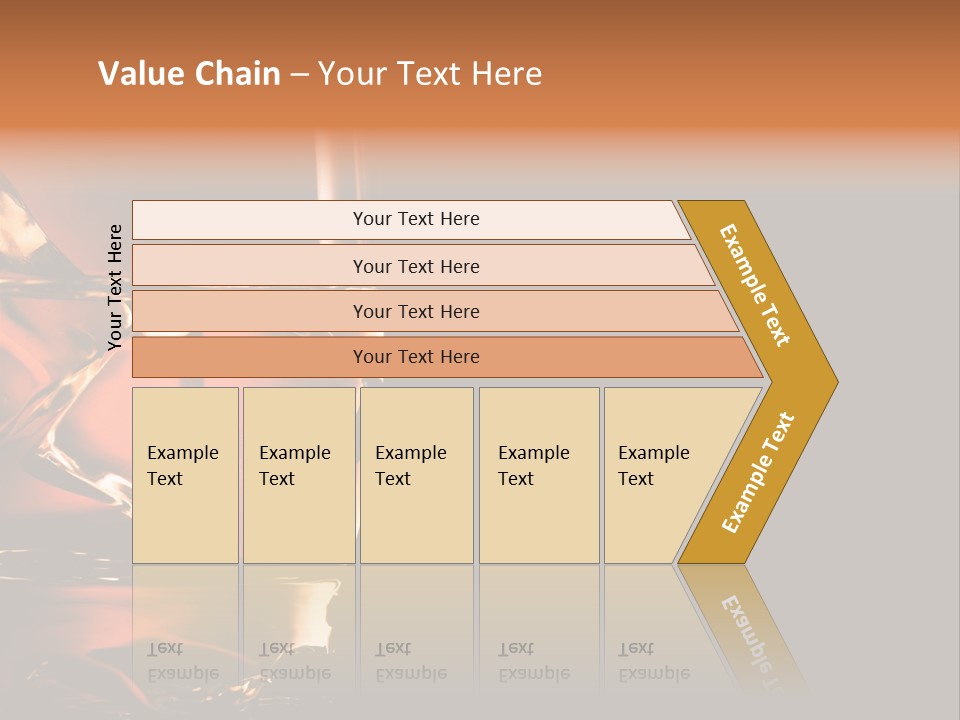 Horizontal Cool On The Rocks PowerPoint Template