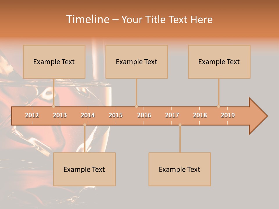 Horizontal Cool On The Rocks PowerPoint Template