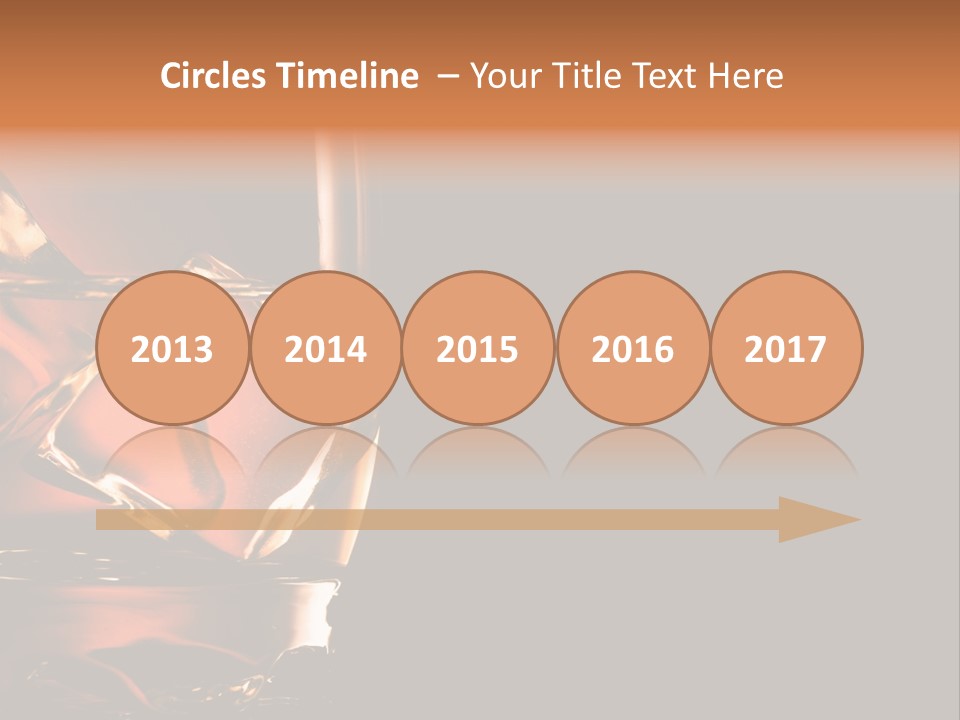 Horizontal Cool On The Rocks PowerPoint Template