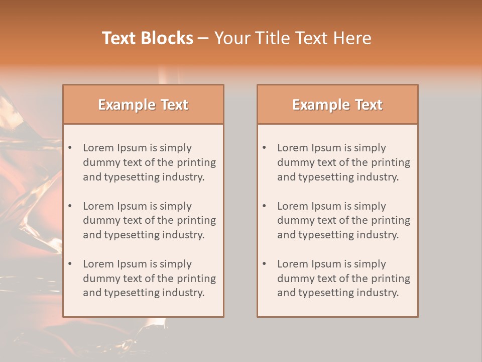 Horizontal Cool On The Rocks PowerPoint Template