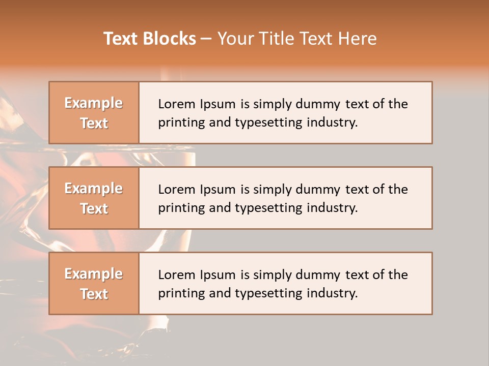 Horizontal Cool On The Rocks PowerPoint Template