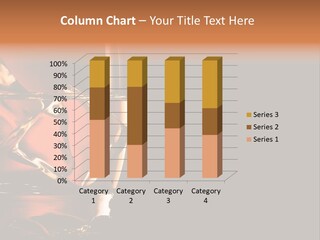 Horizontal Cool On The Rocks PowerPoint Template