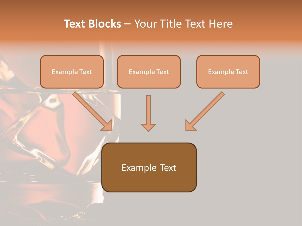 Horizontal Cool On The Rocks PowerPoint Template