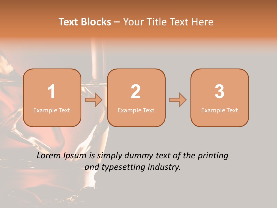 Horizontal Cool On The Rocks PowerPoint Template