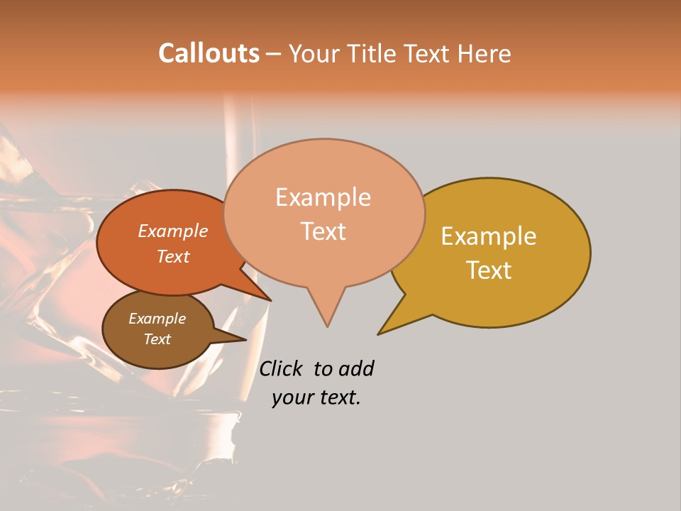 Horizontal Cool On The Rocks PowerPoint Template