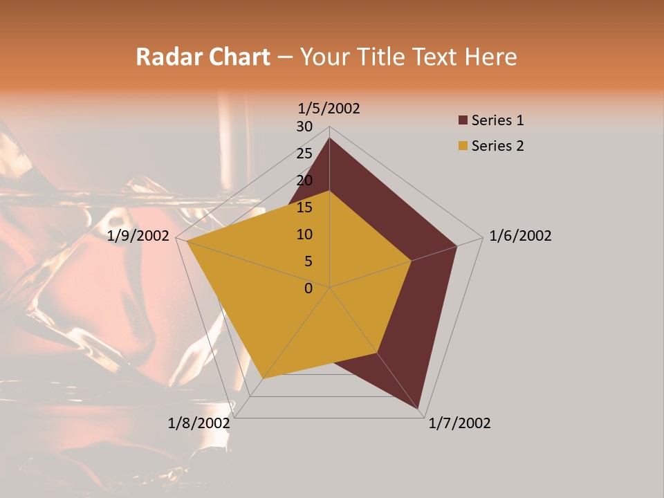 Horizontal Cool On The Rocks PowerPoint Template