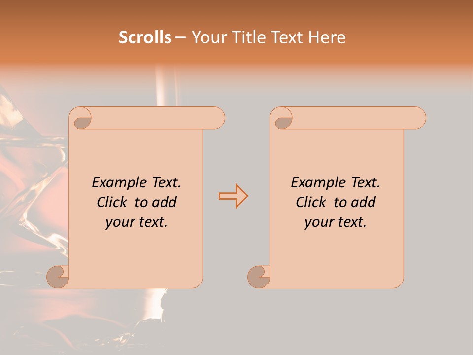 Horizontal Cool On The Rocks PowerPoint Template