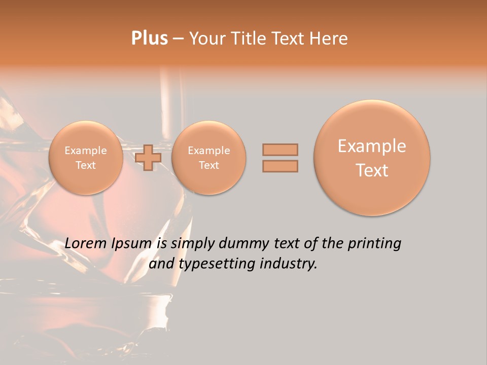 Horizontal Cool On The Rocks PowerPoint Template