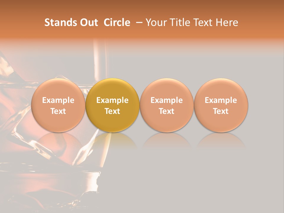 Horizontal Cool On The Rocks PowerPoint Template